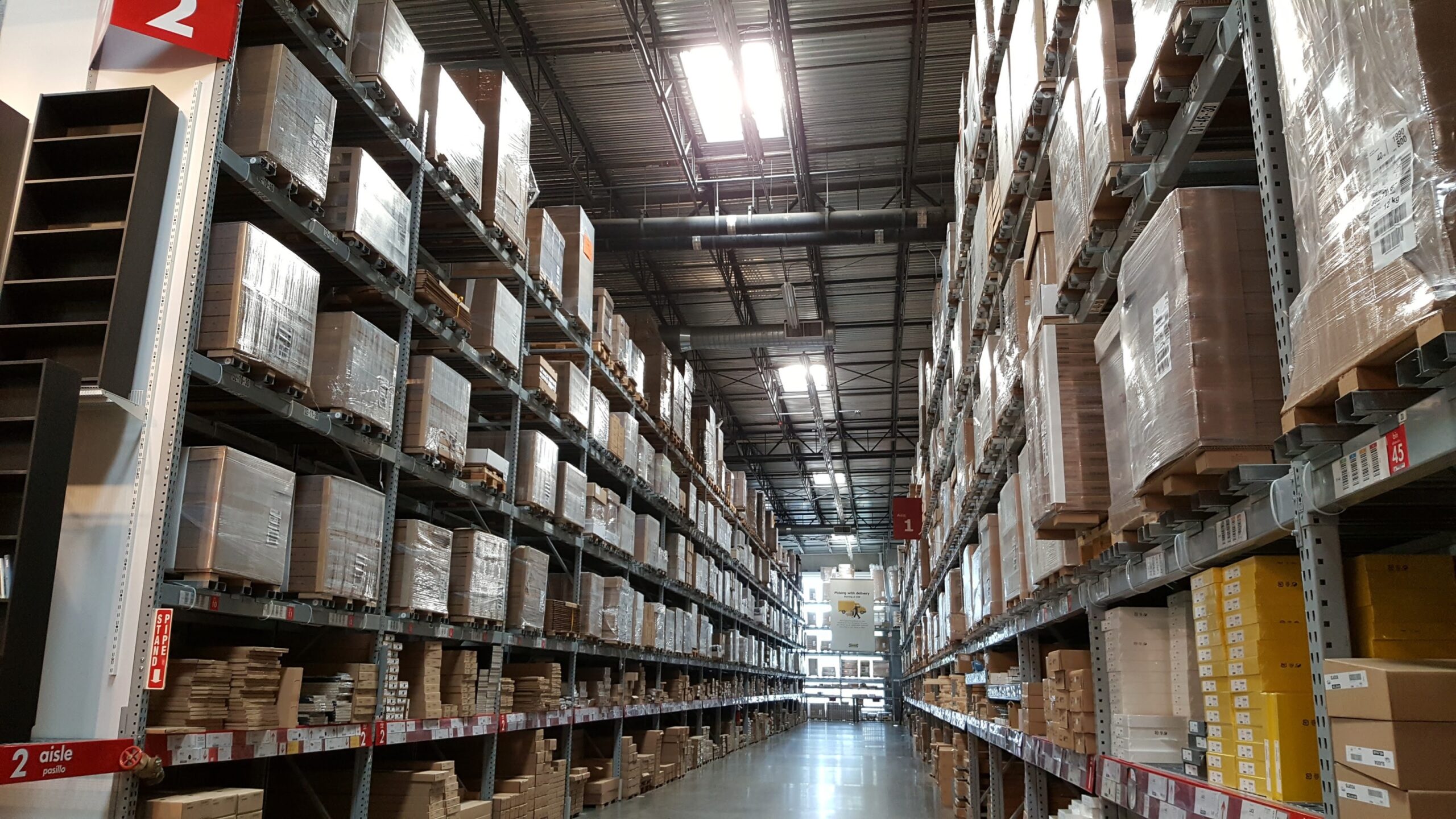 Supply chain, warehouse