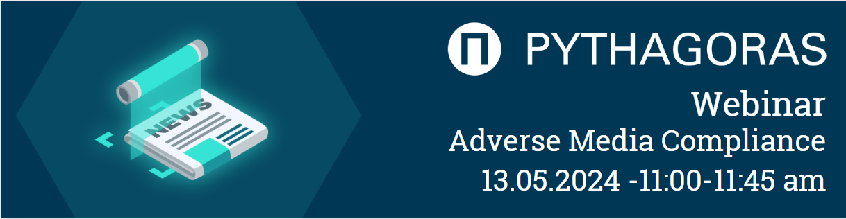 Pythagoras Adverse Media Webinar Mai 24_Banner